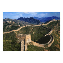 Paysage de Grande Muraille, Jinshanling, Chine Photos Sur Toile