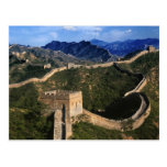 Paysage de Grande Muraille, Jinshanling, Chine Cartes Postales