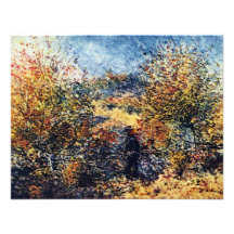 Paysage de ressort par Pierre-Auguste Renoir Invitations
