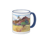 Paysage de Tahitian Tasse