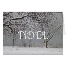 Paysage d'hiver de NOEL-Milou Cartes