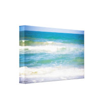 Paysage d'océan impression sur toile