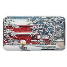 Paysage japonais frais de Kyoto de tombeau de temp Coques iPod Case-Mate