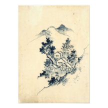 paysage japonais photos sur toile