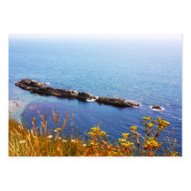 Paysage marin - côte jurassique modèles de cartes de visite