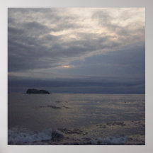 Paysage marin de la Californie Posters