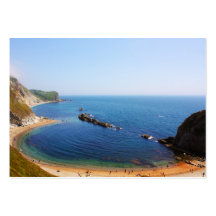 Paysage marin jurassique de côte cartes de visite professionnelles