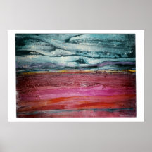 Paysage marin poster