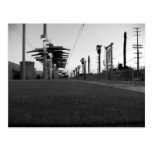 Paysage noir et blanc 2 cartes postales