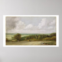 Paysage : Scène de labourage en le Suffolk (un Sum Poster