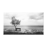 paysage toile tendue