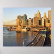 Paysage urbain poster