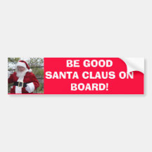 PC010007, SOIT GOODSANTA CLAUS À BORD ! ADHÉSIFS POUR VOITURE