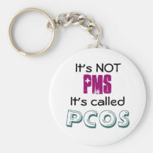 PCOS Keychain Porte-clef