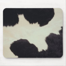 Peau de vache tapis de souris