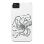 Peau nautique de cas de l'iPhone 4S de poulpe de s Coques iPhone 4