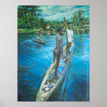 Pêche de garçons posters
