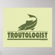 Pêche de truite affiches