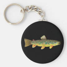 Pêche de truite de Brown Porte-clés