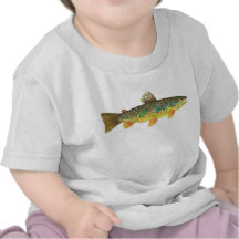 Pêche de truite de Brown T-shirts