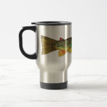Pêche de truite de Brown Tasse À Café