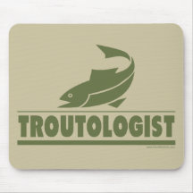 Pêche de truite tapis de souris