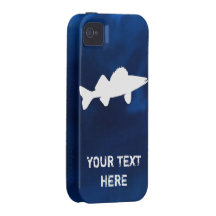 Pêche personnalisée de brochets vairons iPhone 4 case