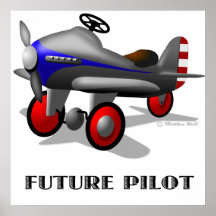 PedalPlane Posters