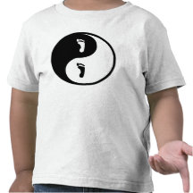 Pédicurie de Yin Yang T-shirt