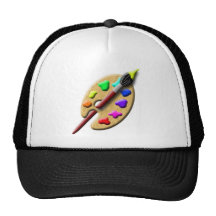 Peignez la palette casquettes de camionneur