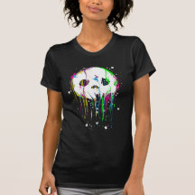 Peignez le crâne d'égouttement t-shirt
