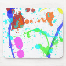 Peignez l'éclaboussure Mousepad Tapis De Souris