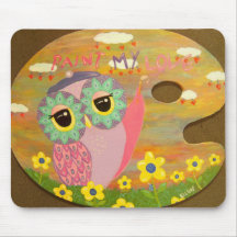 Peignez mon amour tapis de souris