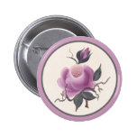 Peint à la main choisissez rose badge