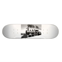 Peinture à l'huile de Digitals de la machine à vap Skateboards Personnalisés