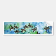 peinture animale de faune de reptile de tortues de adhésif pour voiture