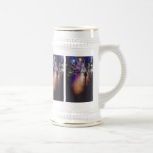 Peinture d'aquarelle de scène de New York de "chim Mug