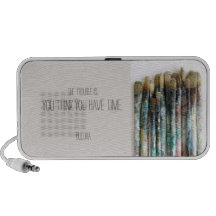 Peinture de Bouddha Haut-parleur Mp3