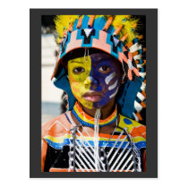 peinture de carnaval cartes postales