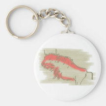 Peinture de caverne Cave sorte Porte-clef