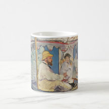 Peinture de Claude Monet - Edouard Manet Mugs