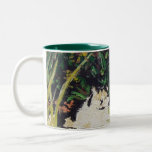 Peinture de pantoufles mugs à café