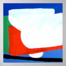 Peinture "de Prarie de nuage" sur la copie de toil Affiches