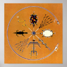 Peinture de sable posters