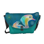 Peinture mignonne de canard de mandarine d'imagina besace