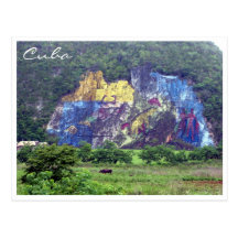 peinture murale de préhistoire cartes postales