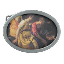 Peinture néerlandaise de Vermeer d'artiste Boucles De Ceinture