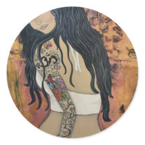 Peinture originale de "attitude" par Samantha