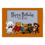 Peinture : Peluches : Anniversaire de tous les nou Cartes De Vœux