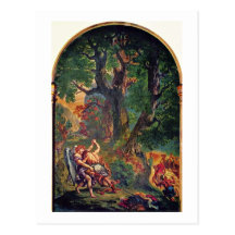 Peintures murales de Saint-Sulpice dans la chapell Cartes Postales